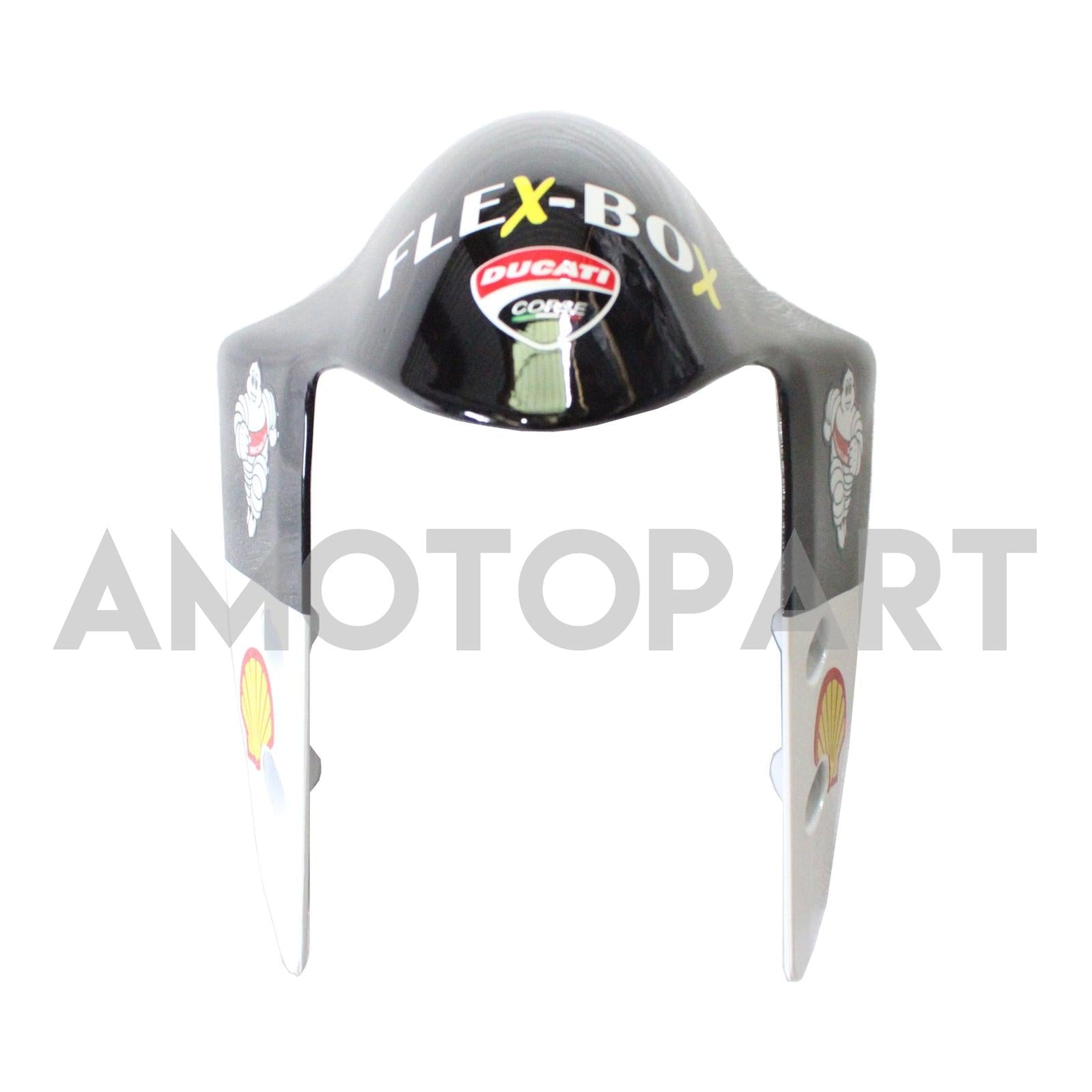 Amotopart 2012-2015 Ducati 899 Red White Green Fairing Kit