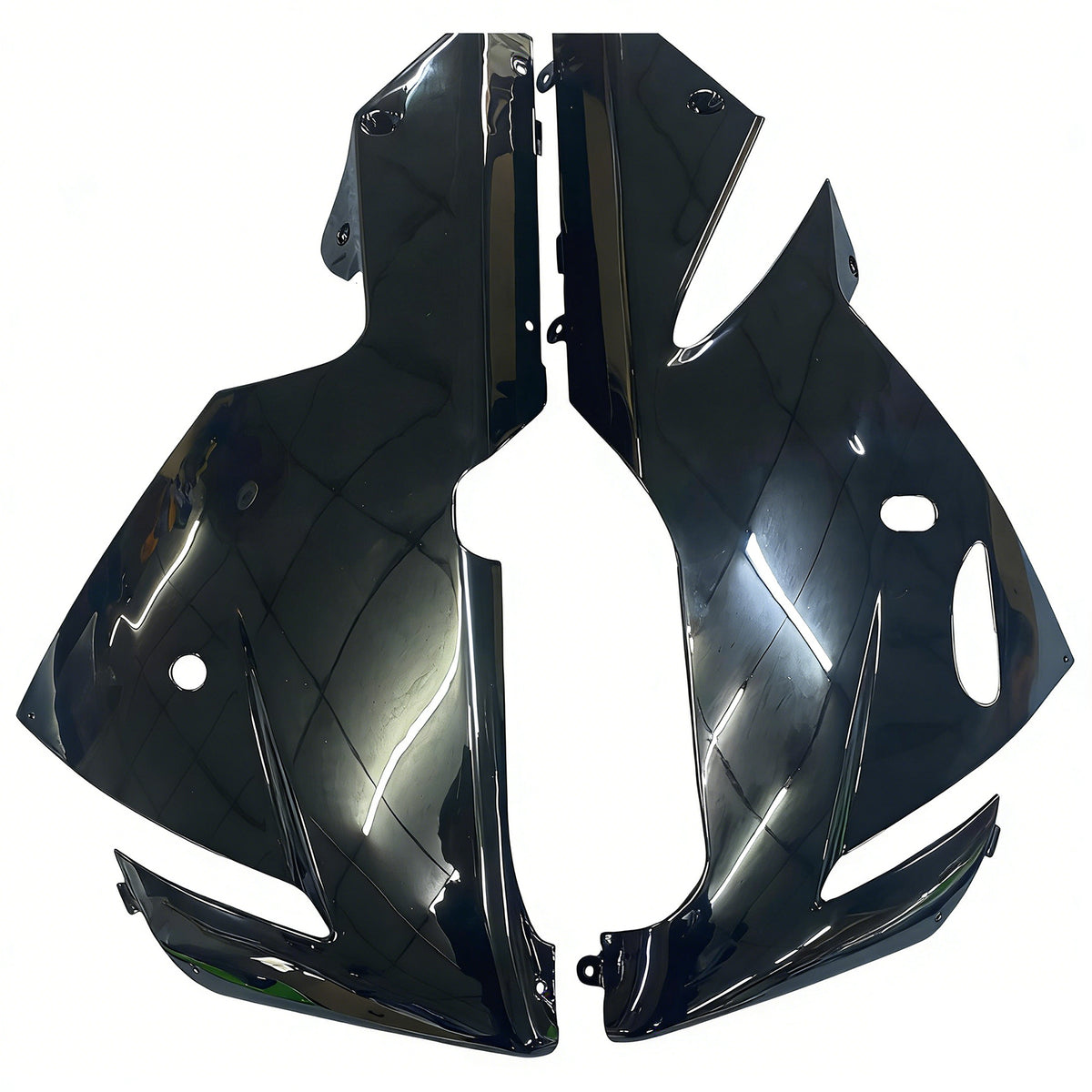 Amotopart 2004-2005 カワサキ ZX-10R グリーン グレー ホワイト ブラック フェアリングキット