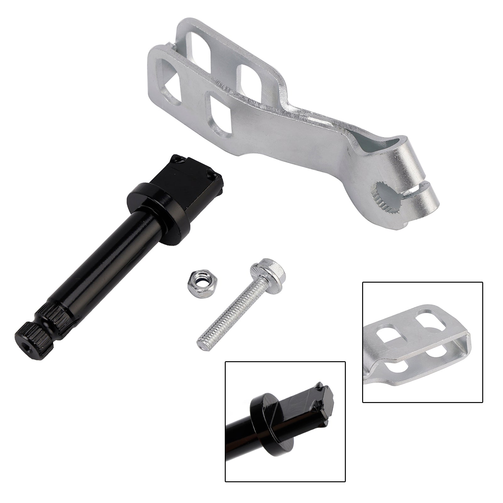 1988–2000 Honda Fourtrax 300 TRX300 Trommelbremsarm-Set hinten OEM 43410-HC4-000