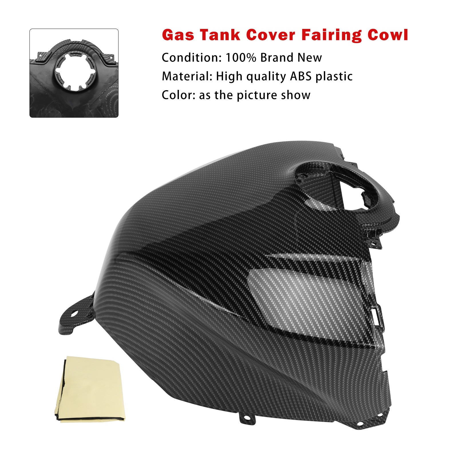 2024-2025 Aprilia RS457 RS 457 Gas Tank Cover Trim Fairing Cowl