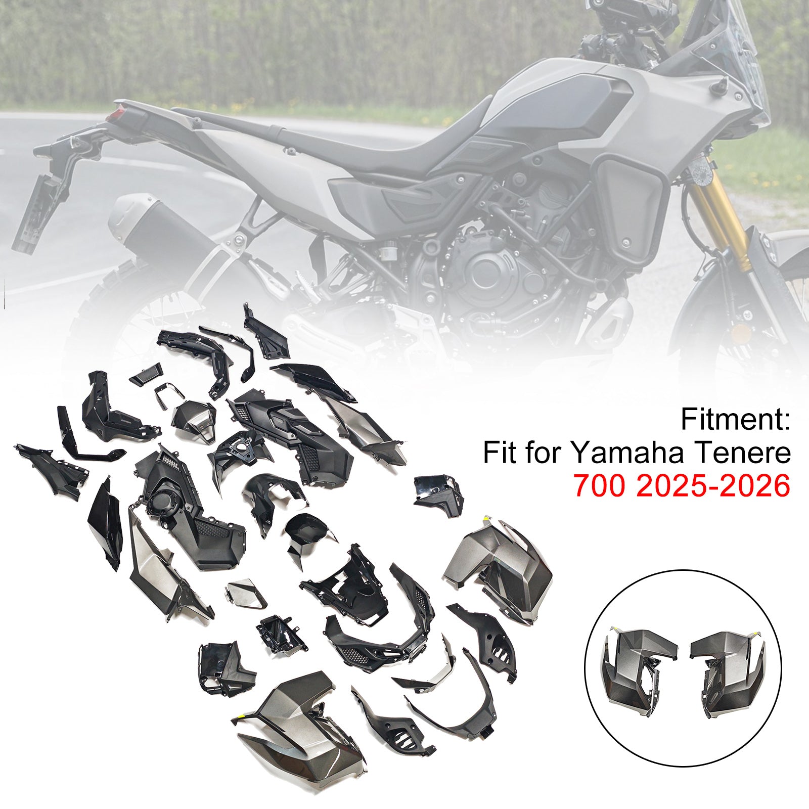 Amotopart 2025-2026 Honda X-ADV 750 Collection de kits de carénage