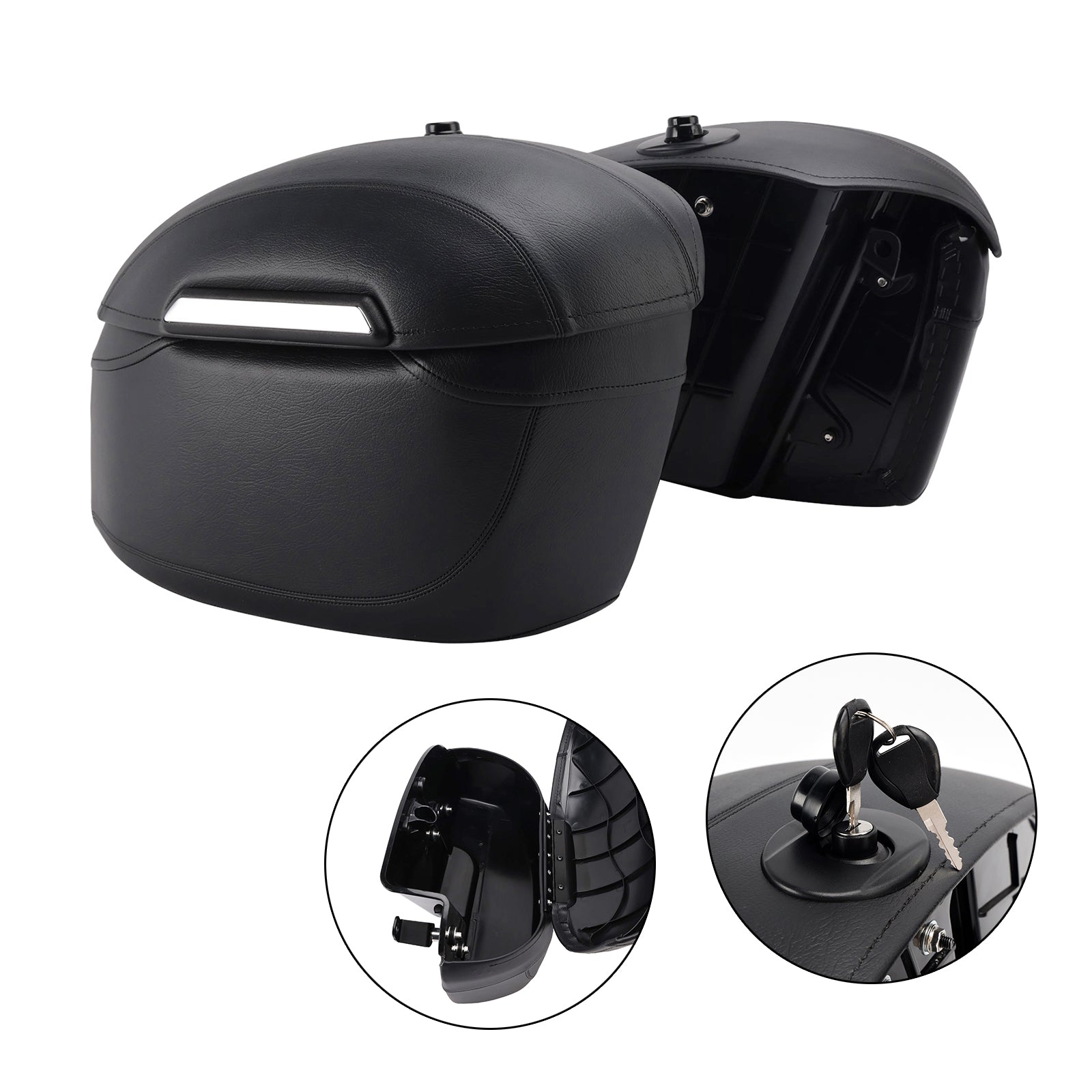 2004-2025 Harley Sportster 883 1200 X48 Saddlebag Support Mounting Bracket Black