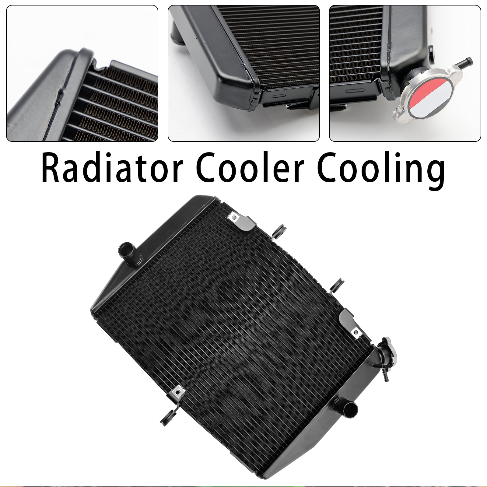 24-25 Kawasaki ZX-6R ZX636 Radiator Cooling Engine Cooler