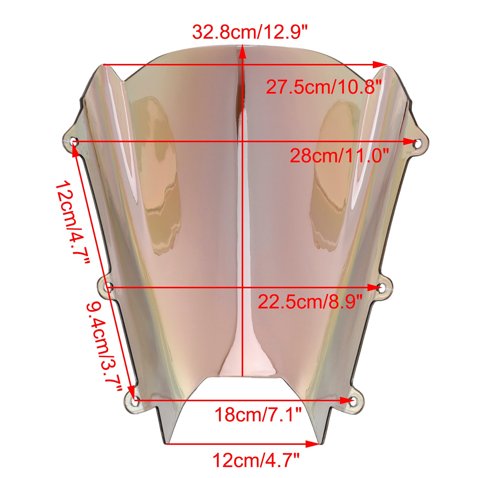 2024-2025 Suzuki GSX-8R  Windshield WindScreen fit