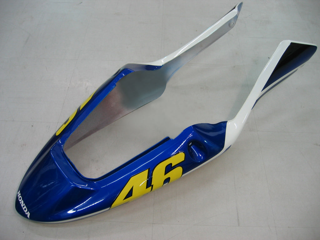 Amotopart 2004-2007 Honda CBR600 F4i Bleu et jaune avec logo Style3 Kit de carénage