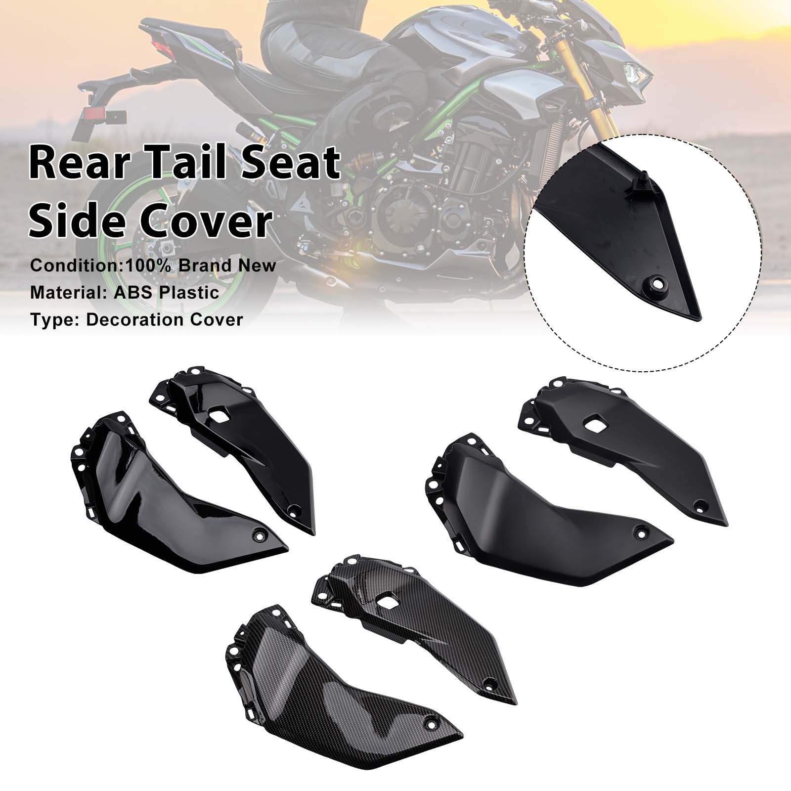 Carenatura della copertura laterale del sedile posteriore della Yamaha Tenere 700 T700S 2025-2026