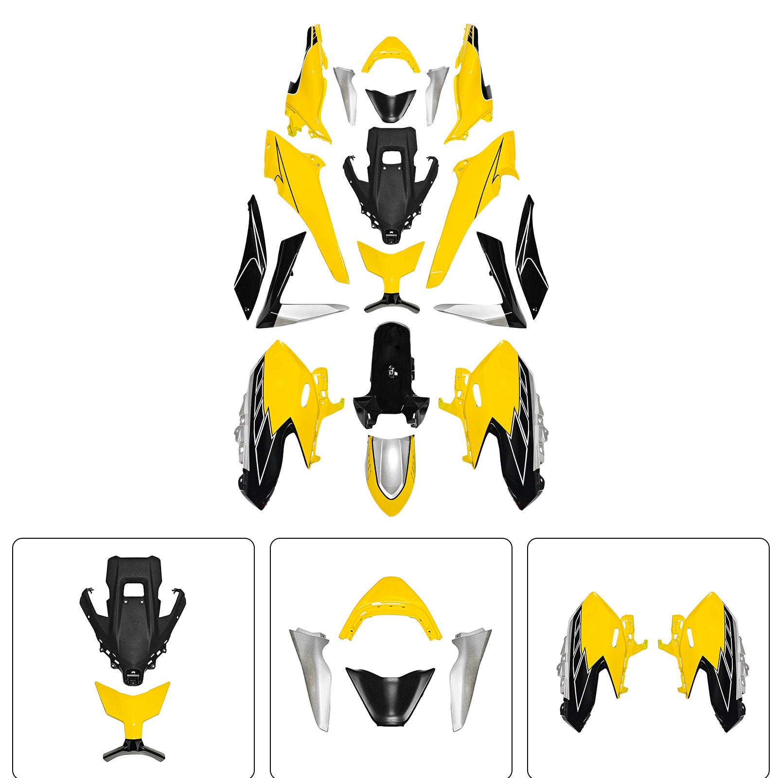 Amotopart 2025-2026 Yamaha TMAX560 Fairing Kit Collection