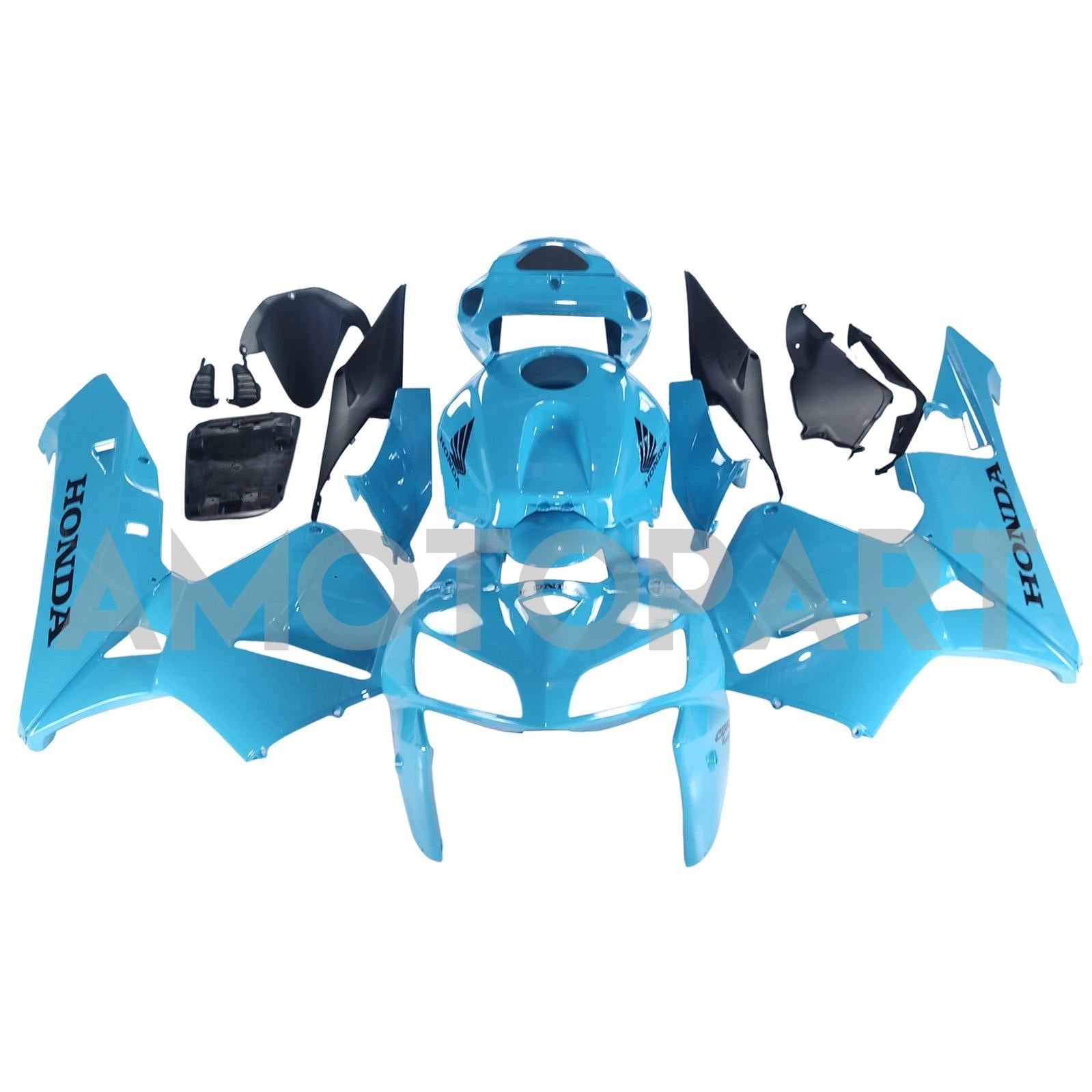 Amotopart 2005-2006 Honda CBR600RR Blue Fairing Kit