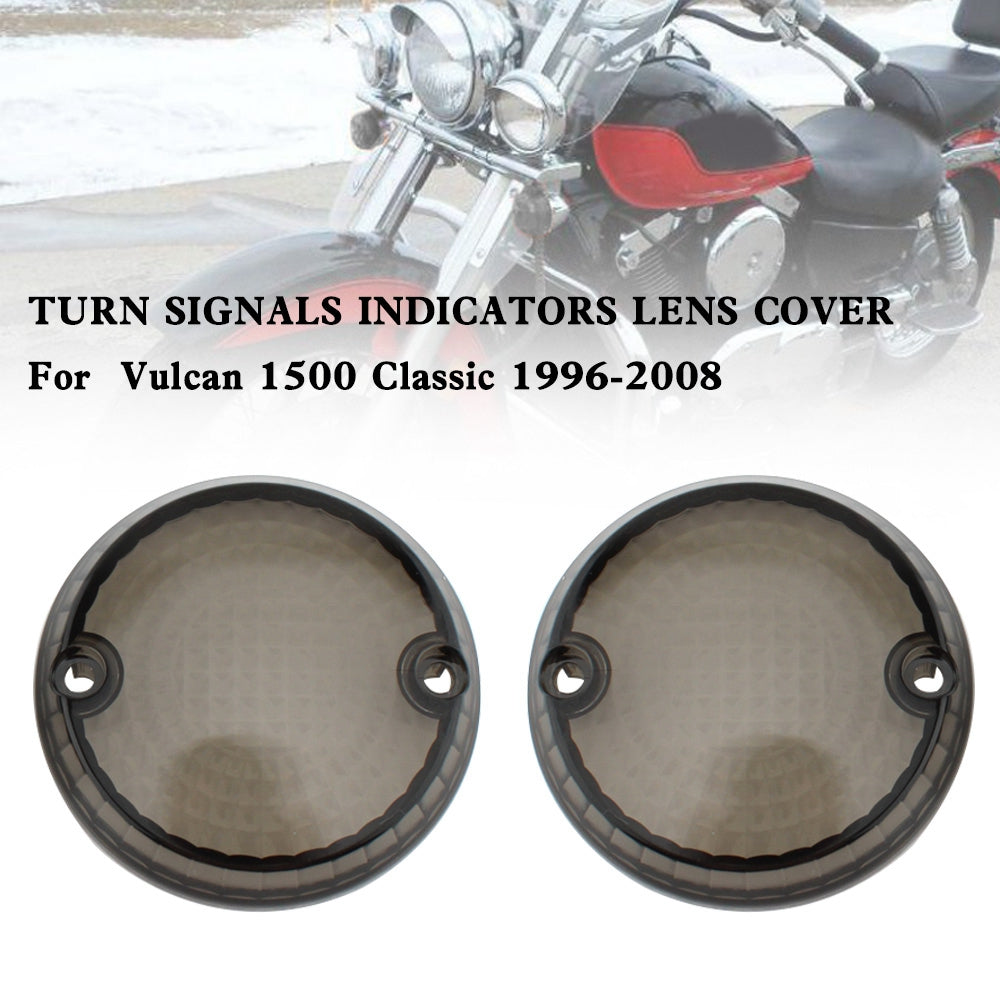 Turn Signals Indicators Lens Cover For Yamaha Kawasaki Vulcan 1500 VN