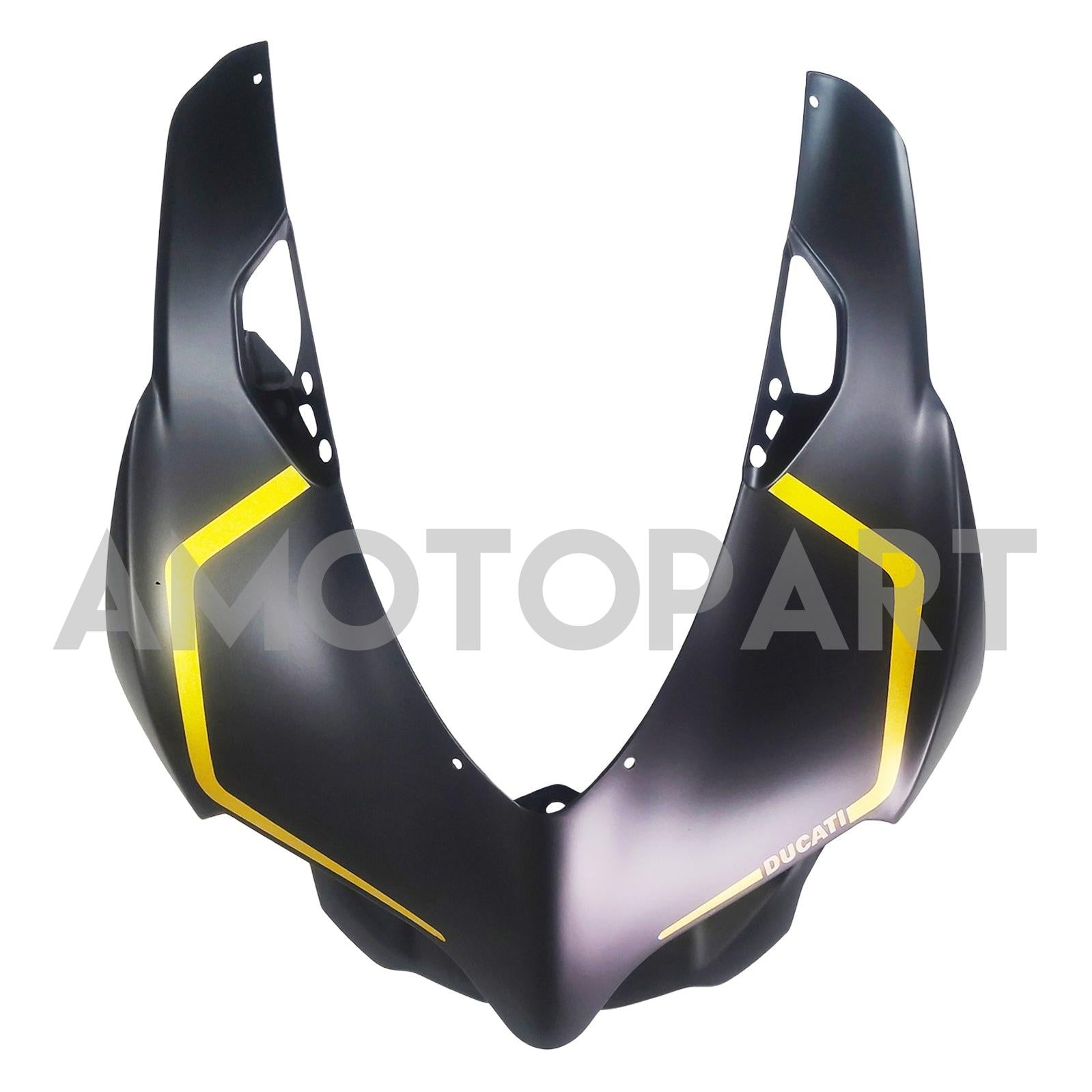 Amotopart 2012-2015 Ducati 899 Kit de carenagem de prata preta fosca