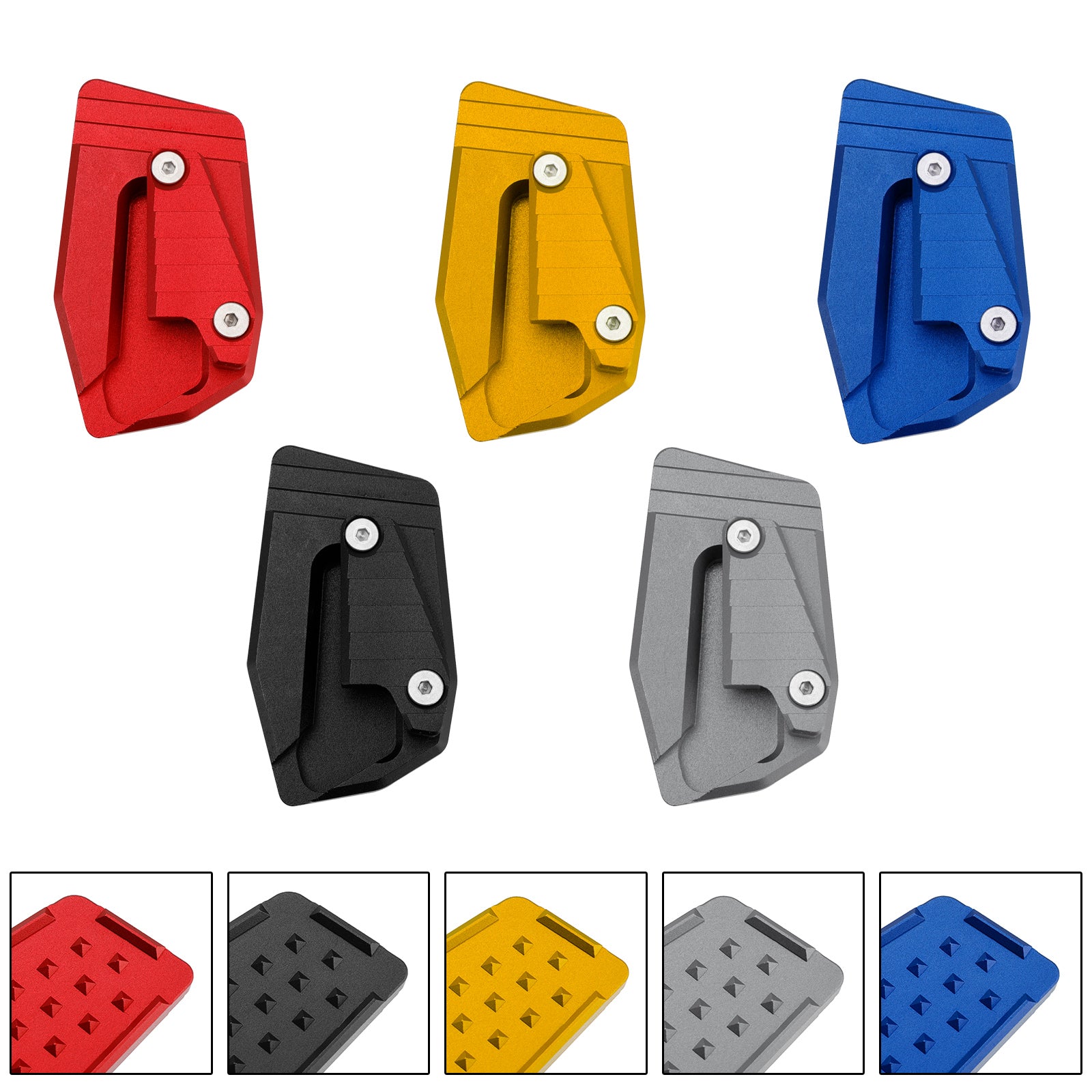 Extension Brake Foot Pedal Enlarger Pad fit for BMW BMW K1600B K1600GA 18-25 Black