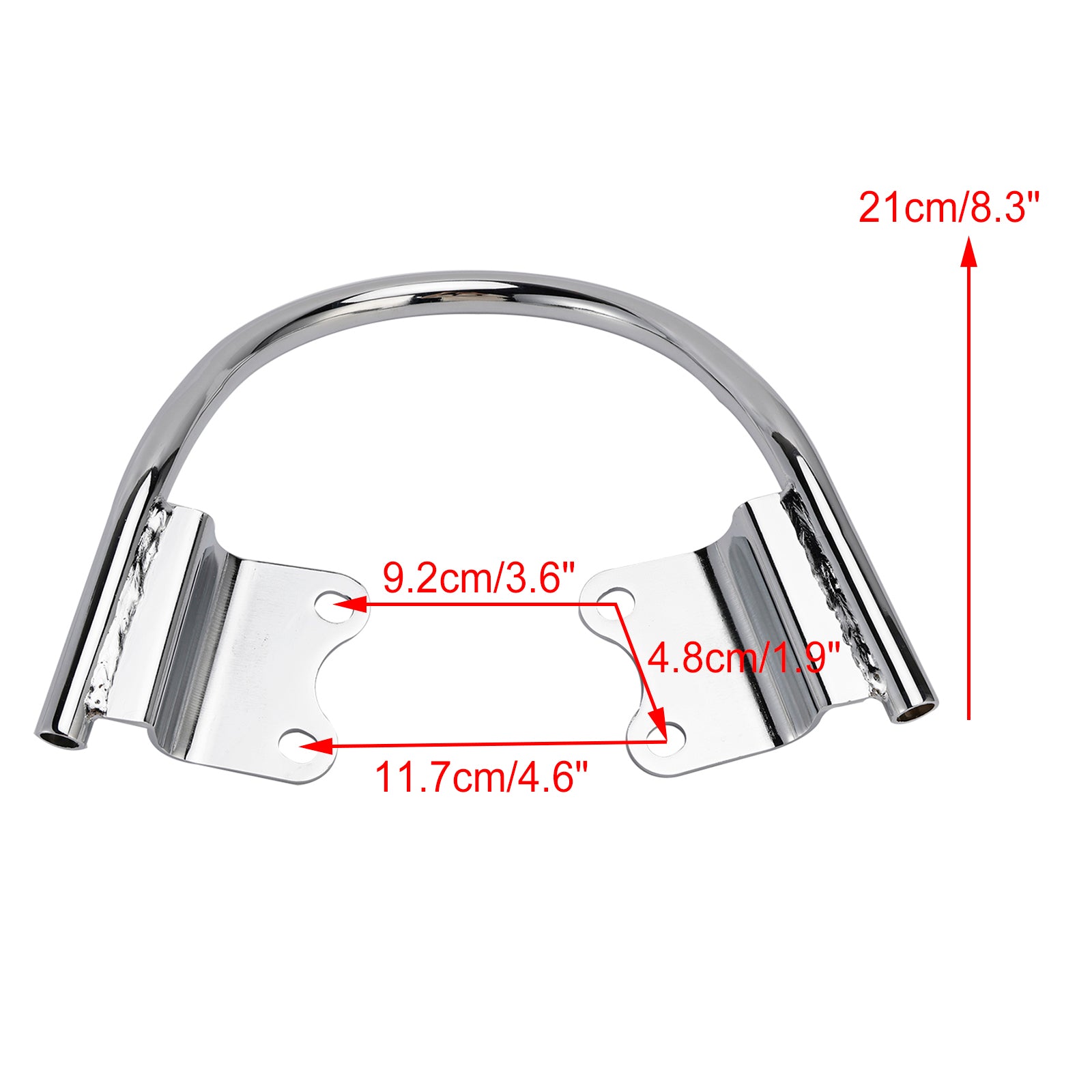 16-22 Street Twin 900 & 23-24 Speed Twin 900 Passenger Armrest Hand Holder