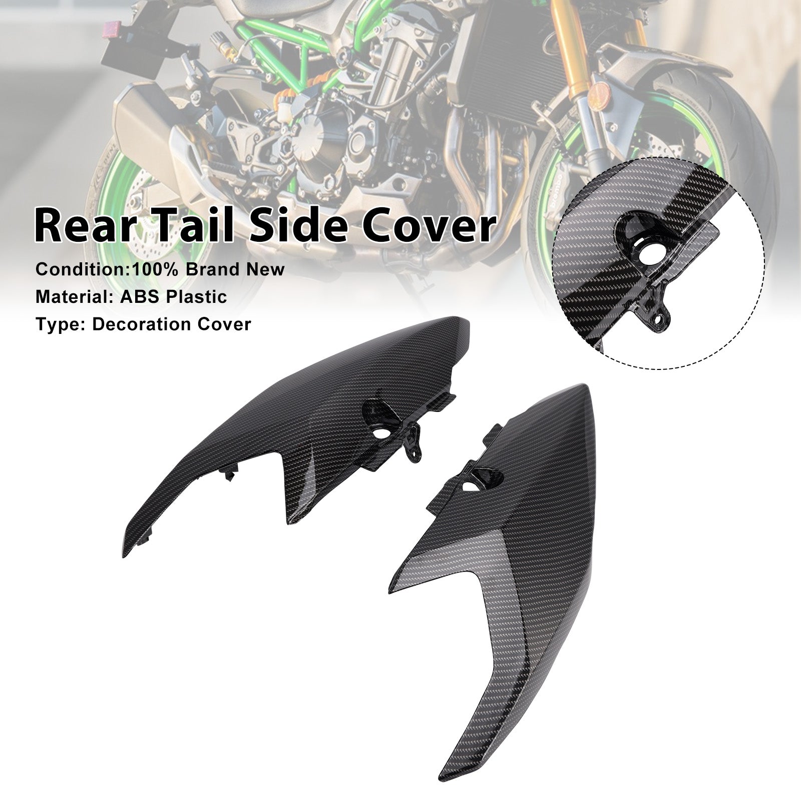 2025-2026 Yamaha Tenere 700 T700S Rear Tail Side Cover Fairing
