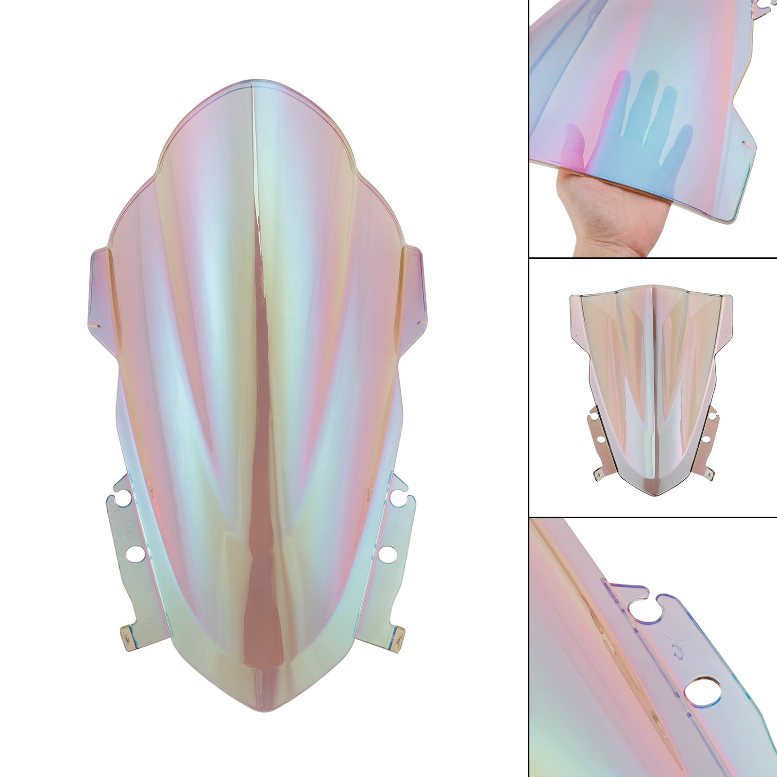 Daytona 660 2024-2025 Motorizador de parabrisas de motocicleta