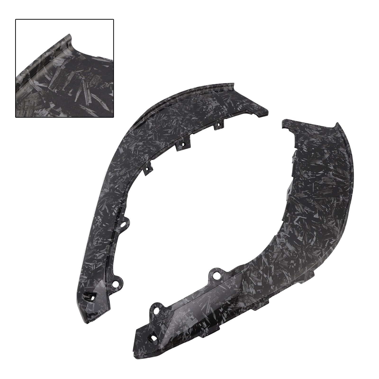 2021-2024 Aprilia RSV4 Upper Fairing Infills Side Panels Cowling Frame