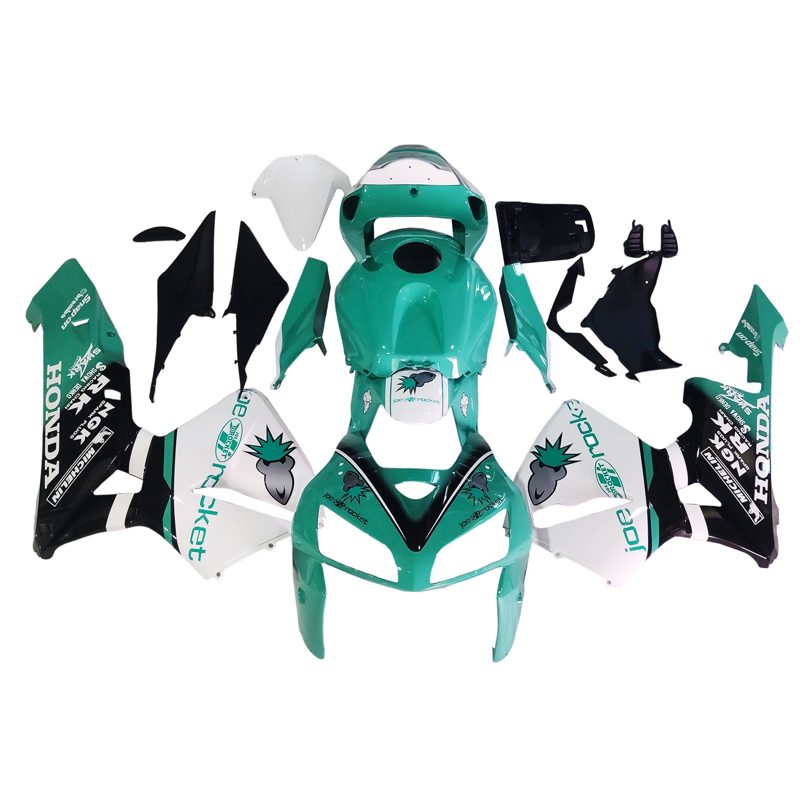 Amotopart 2005-2006 Honda CBR600RR Pale Cyan Fairing Kit