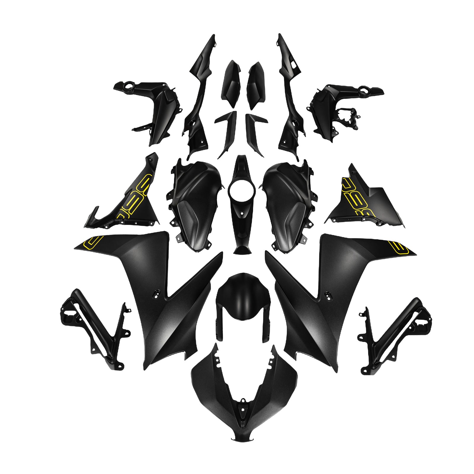 Amotopart 2024-2025 Triumph Daytona 660 Fairing Kit Collection