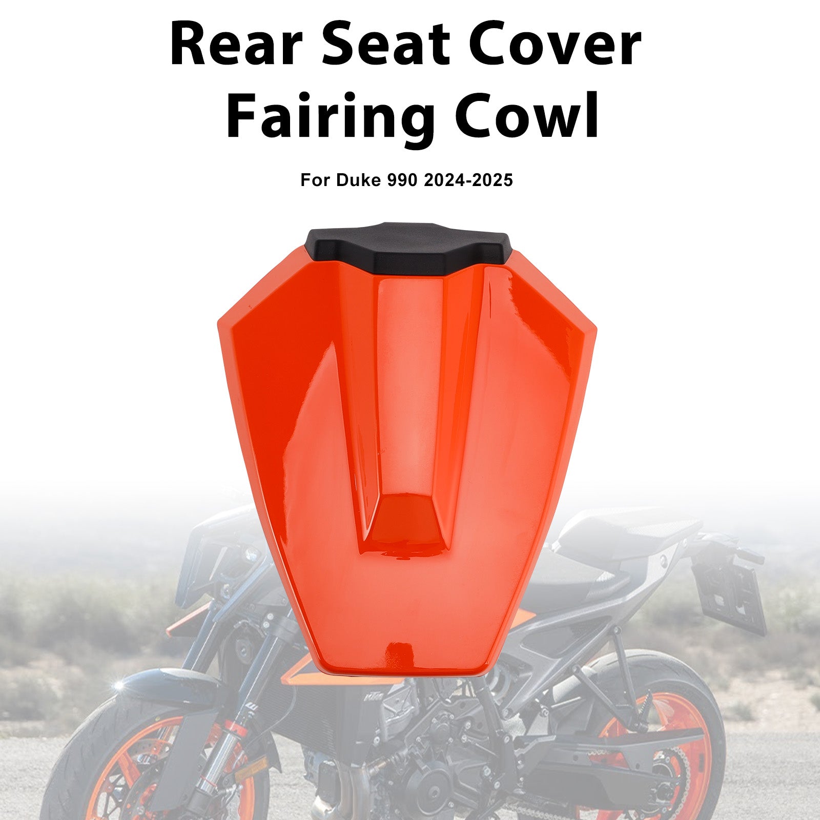 2024-2025 Duke 990 Rear Pillion Seat Cover Fairing Cowl