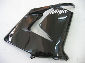 Amotopart 2004-2005 Kawasaki ZX10R Gloss&Matte Black Fairing Kit