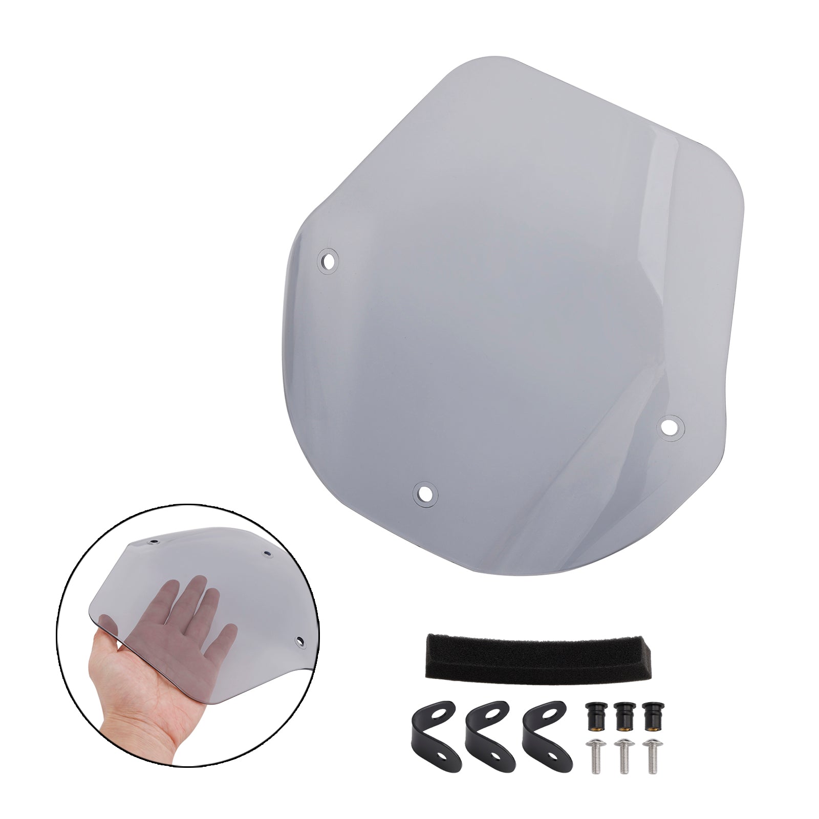 Suzuki GSX-8S 2023-2024 Windshield WindScreen + Bracket