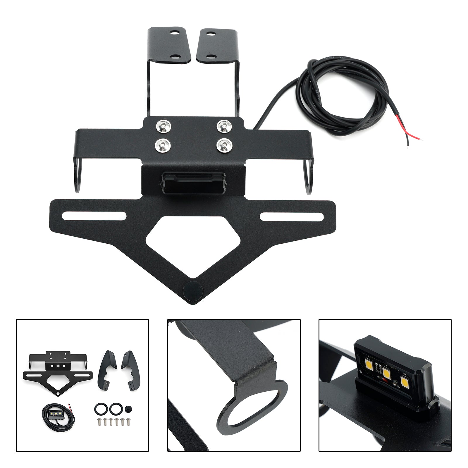 2025-2026 Yamaha MT-07 License Plate Holder Frame Bracket fit