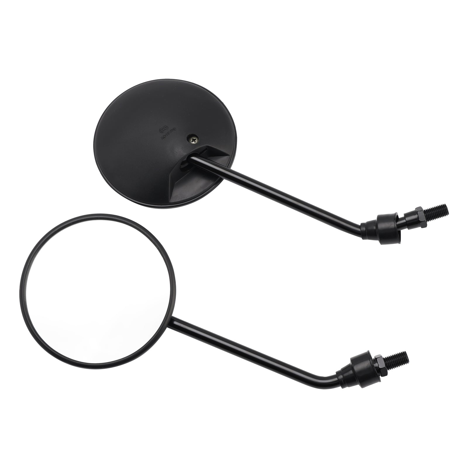 1994-2010 Honda XL600V XL650V XL700V Transalp Black 10mm Rearview Mirror Set