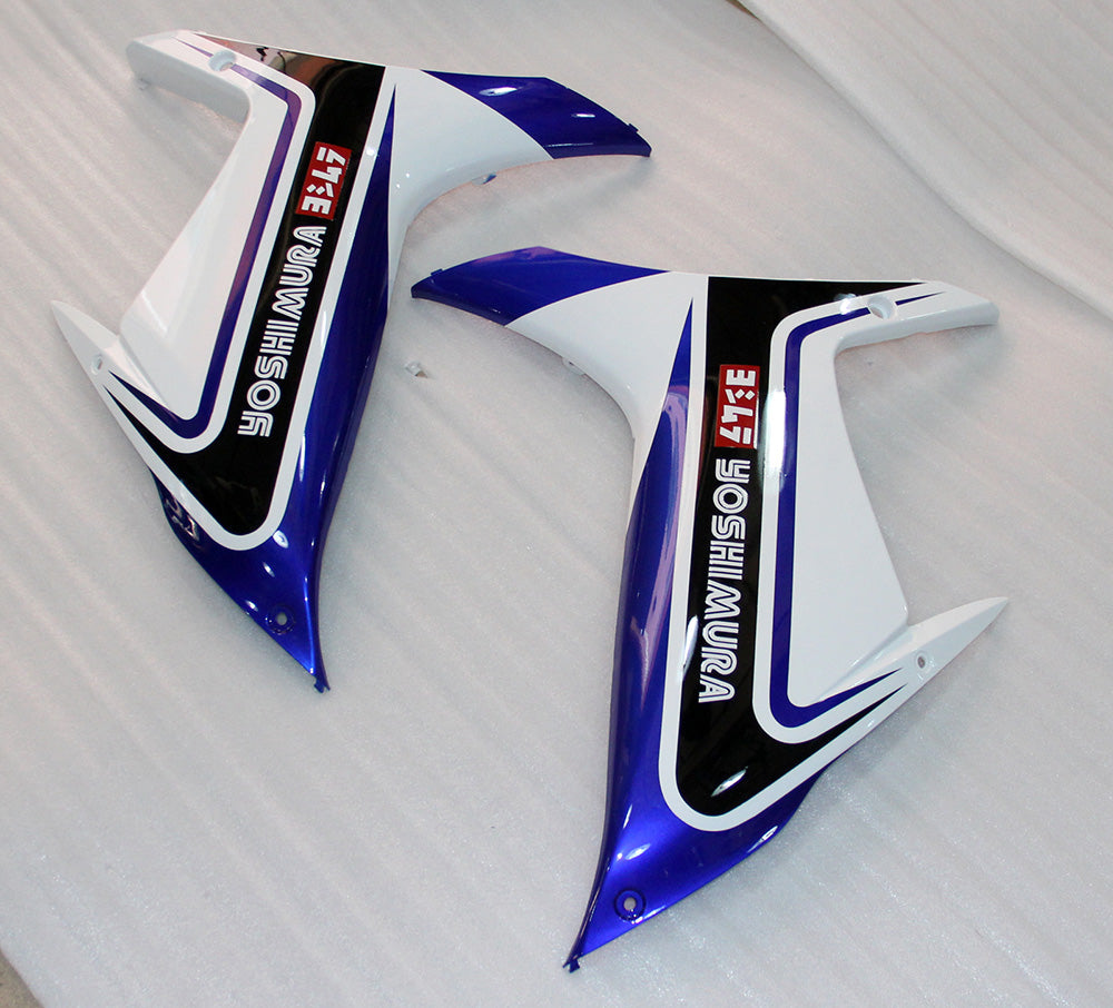 Amotopart 2011-2025 Suzuki GSXR 600/750 Black White Fairing Kit