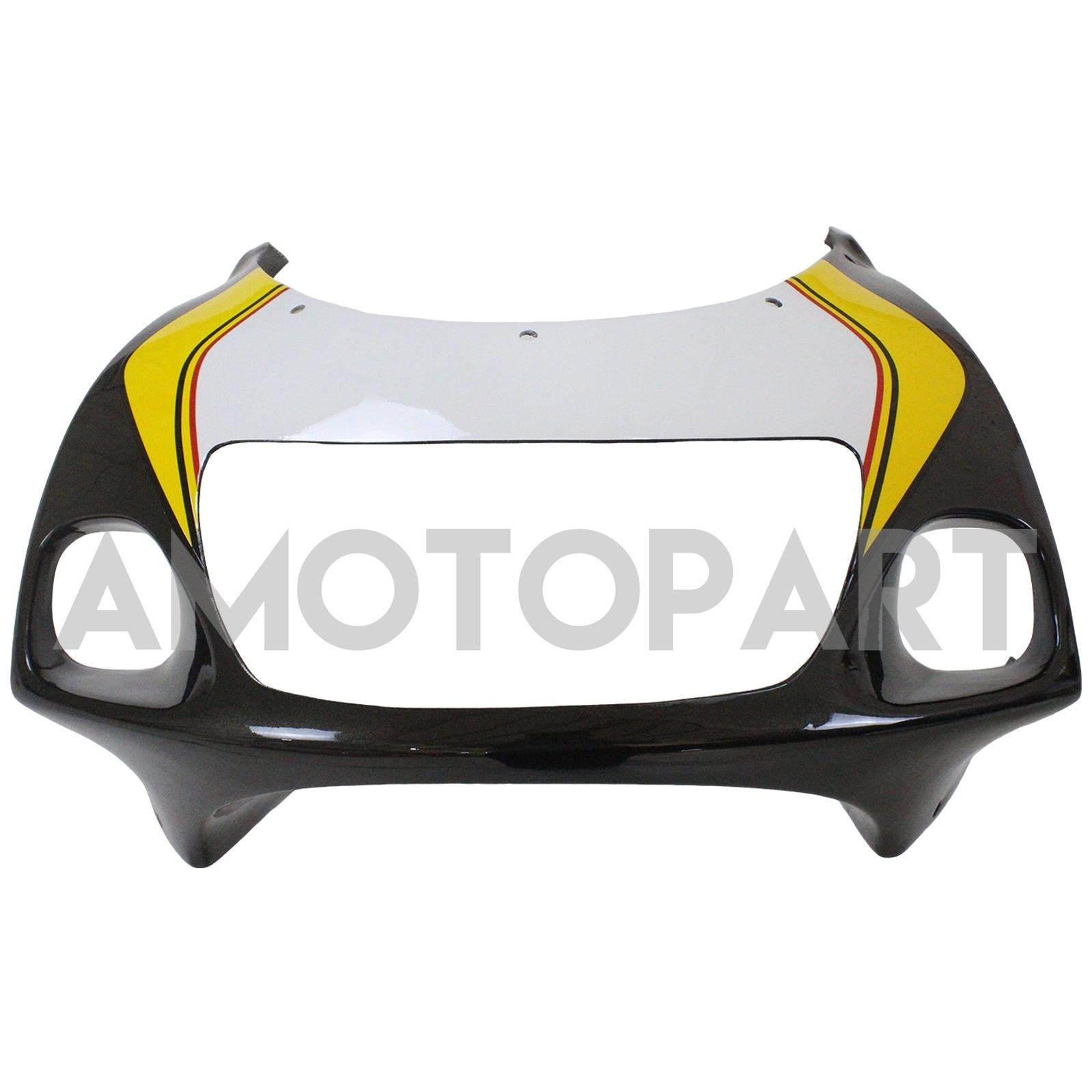 Amotopart Suzuki 1996-2000 GSXR600 & 1996-1999 GSXR750 Black White Fairing Kit