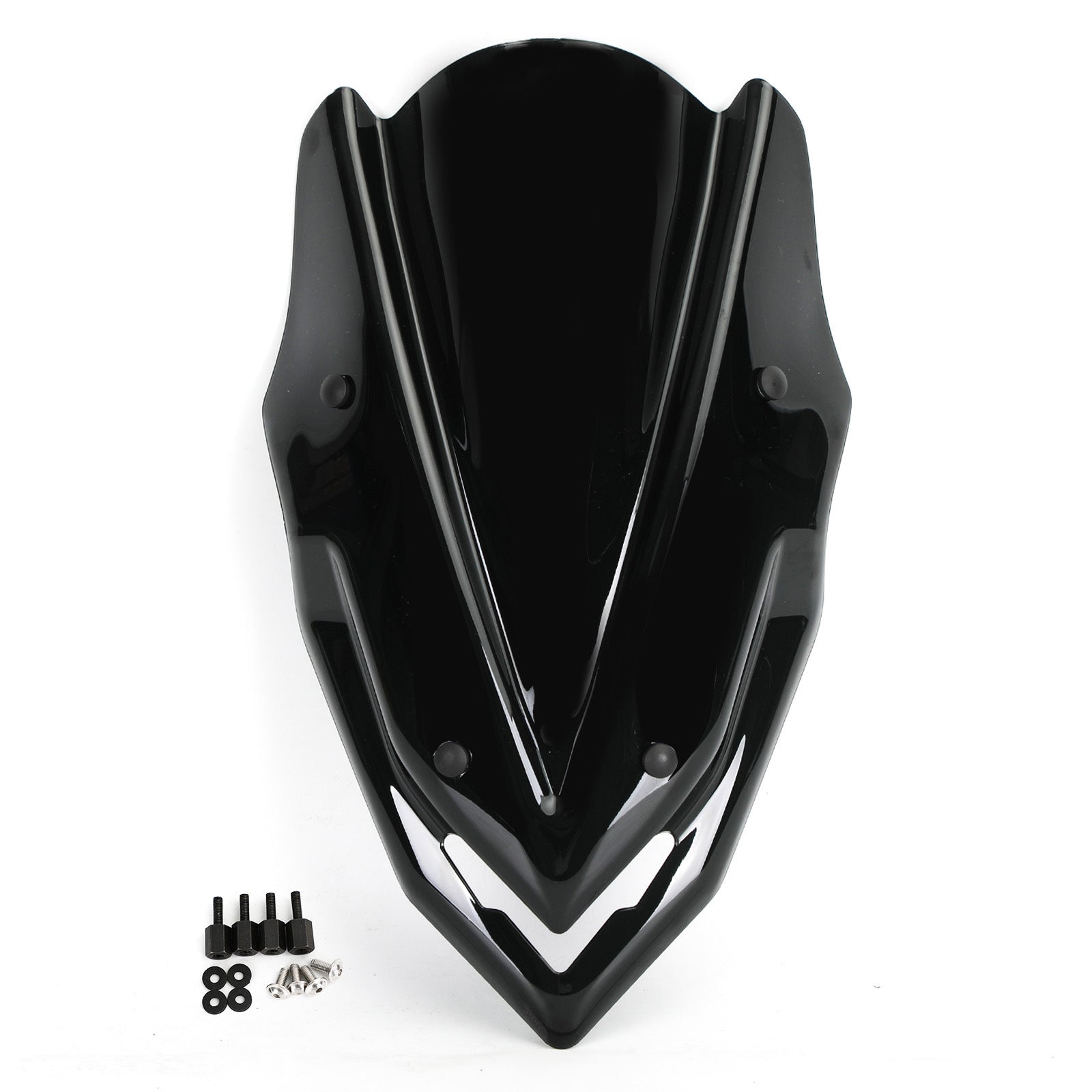 17-19 KAWASAKI Z900 Windshield Windscreen Wind Shield Protector Black