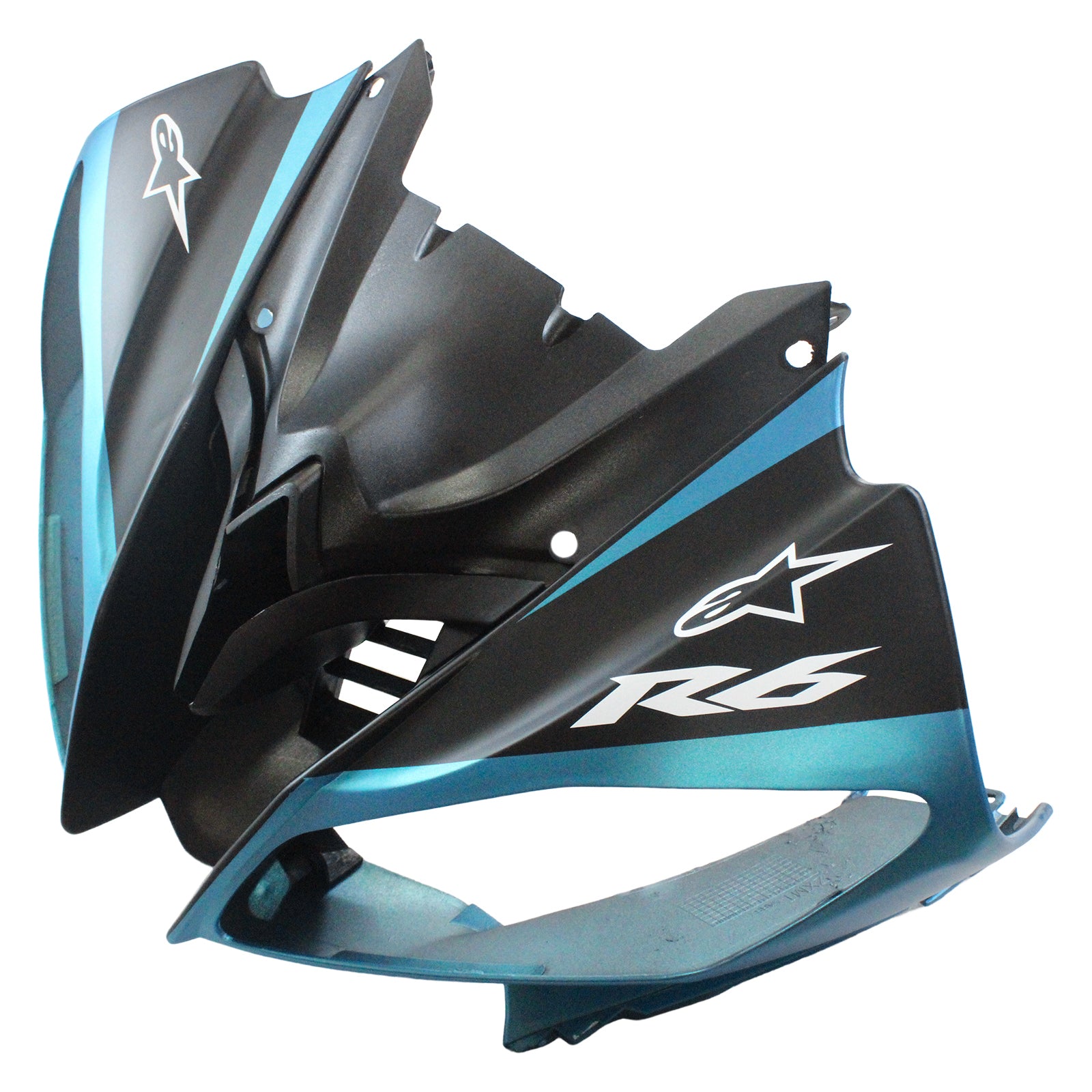 Amotopart 2008-2016 YZF 600 R6 Yamaha Blue Petronas Fairing Kit