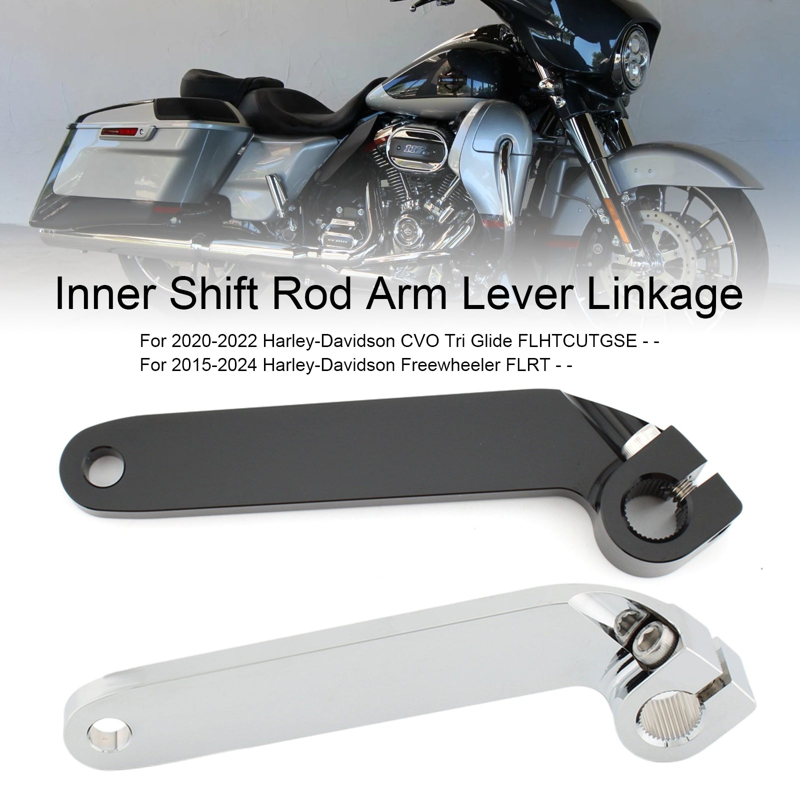 84-19 Road King FLH FLT FLRT Inner Shift Rod Arm Lever Linkage 1602-0868