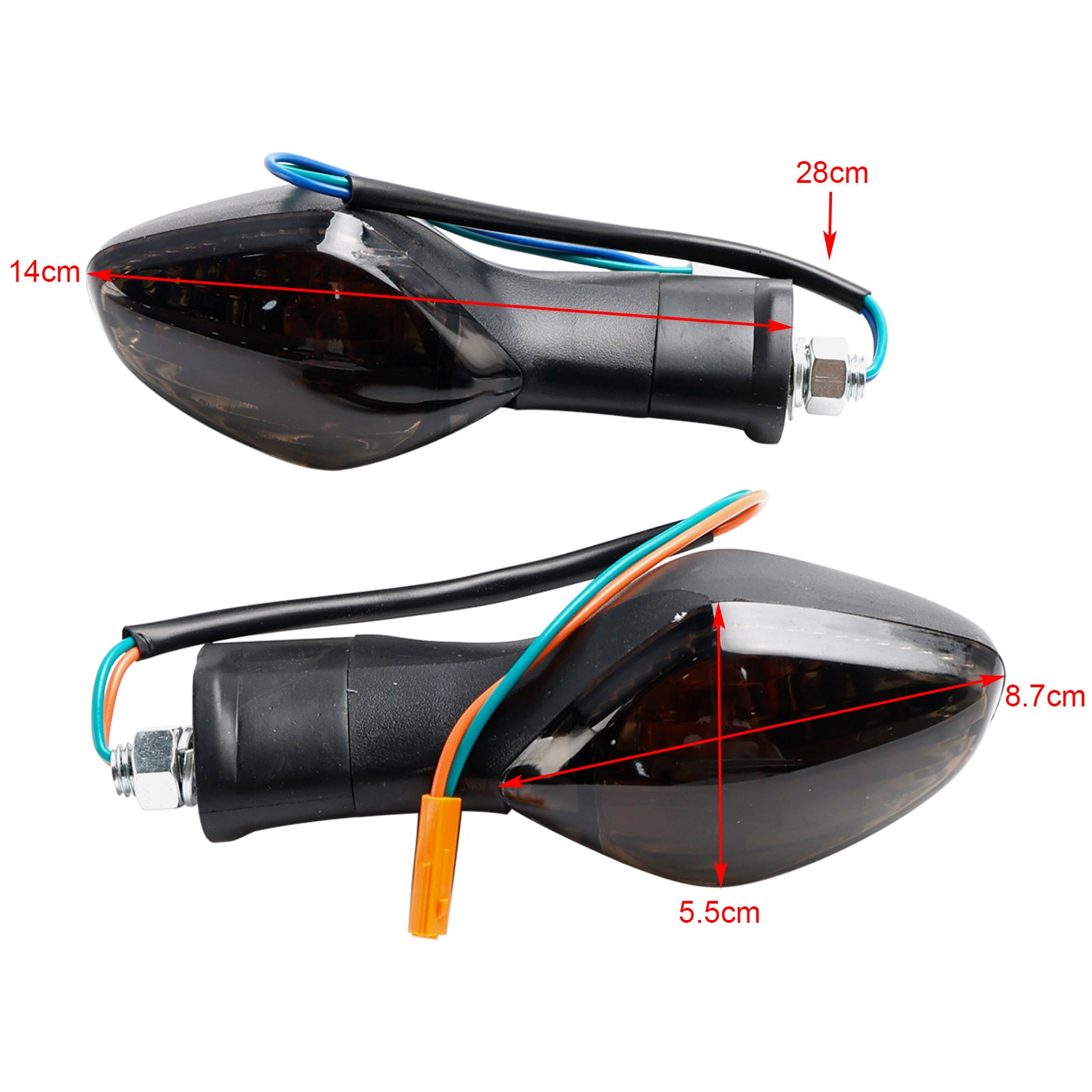 Honda CBR500 CBR650F CTX700 MSX125 clignotants indicateur lampe