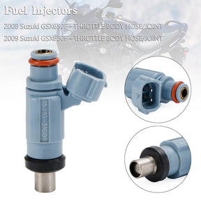 2008-2009 Suzuki GSX650F THROTTLE BODY HOSE/JOINT Fuel Injector 12 Holes 15710-17H00