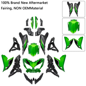 Amotopart 2022-2024 Kawasaki VERSYS 650 KLE ABS Green Fairing Kit