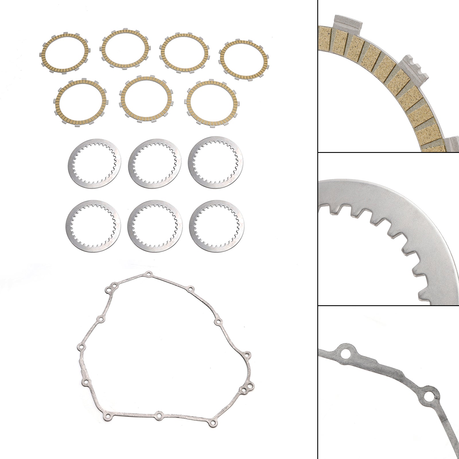 16-24 Yamaha MT-07 XSR700 Tenere 700  Clutch Friction Plates And Gasket Kit