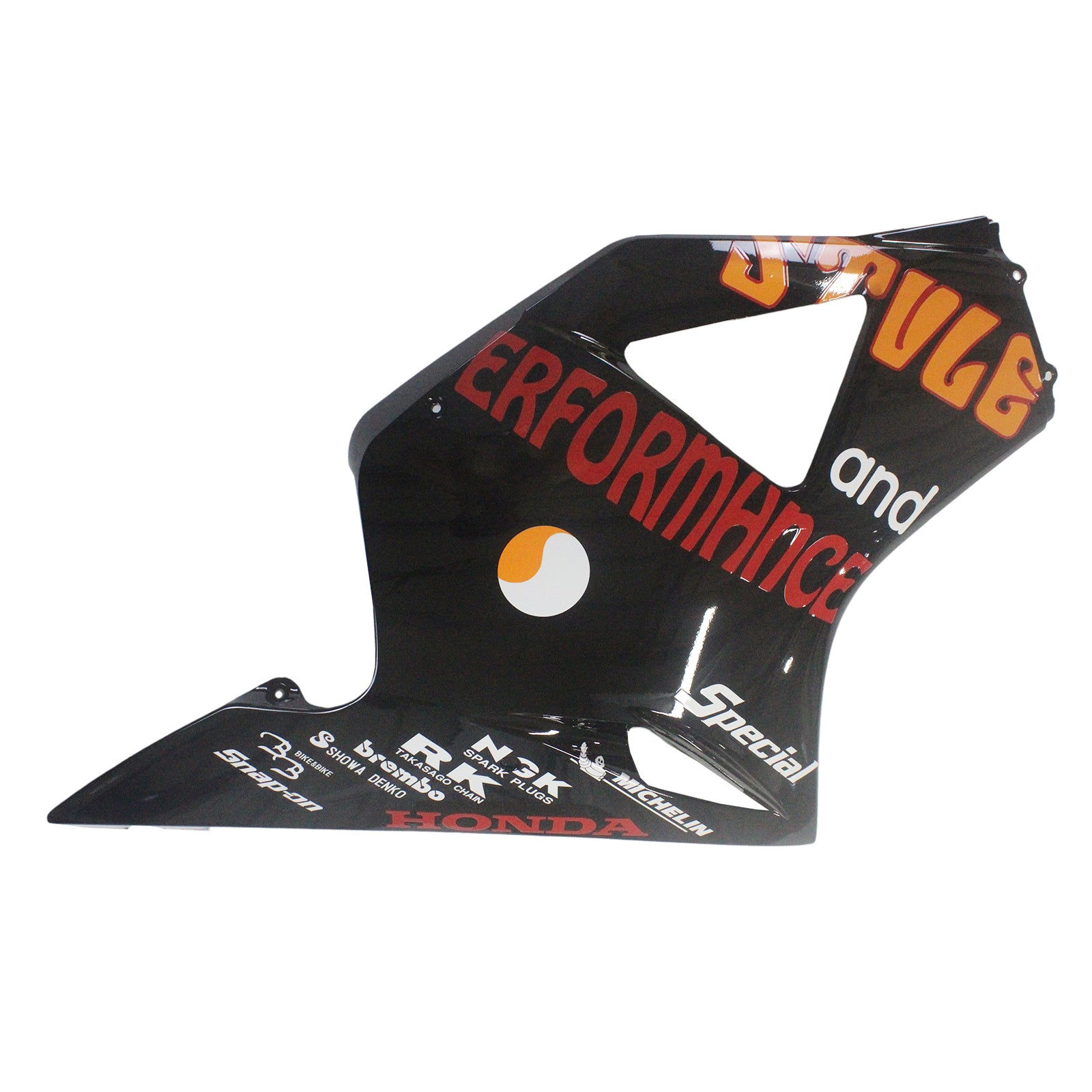 Amotopart 2002-2003 Honda CBR954 Black Yellow Failing Kit