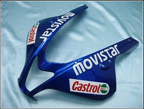 Kit carena Amotopart 2007-2008 Honda CBR600RR blu e verde