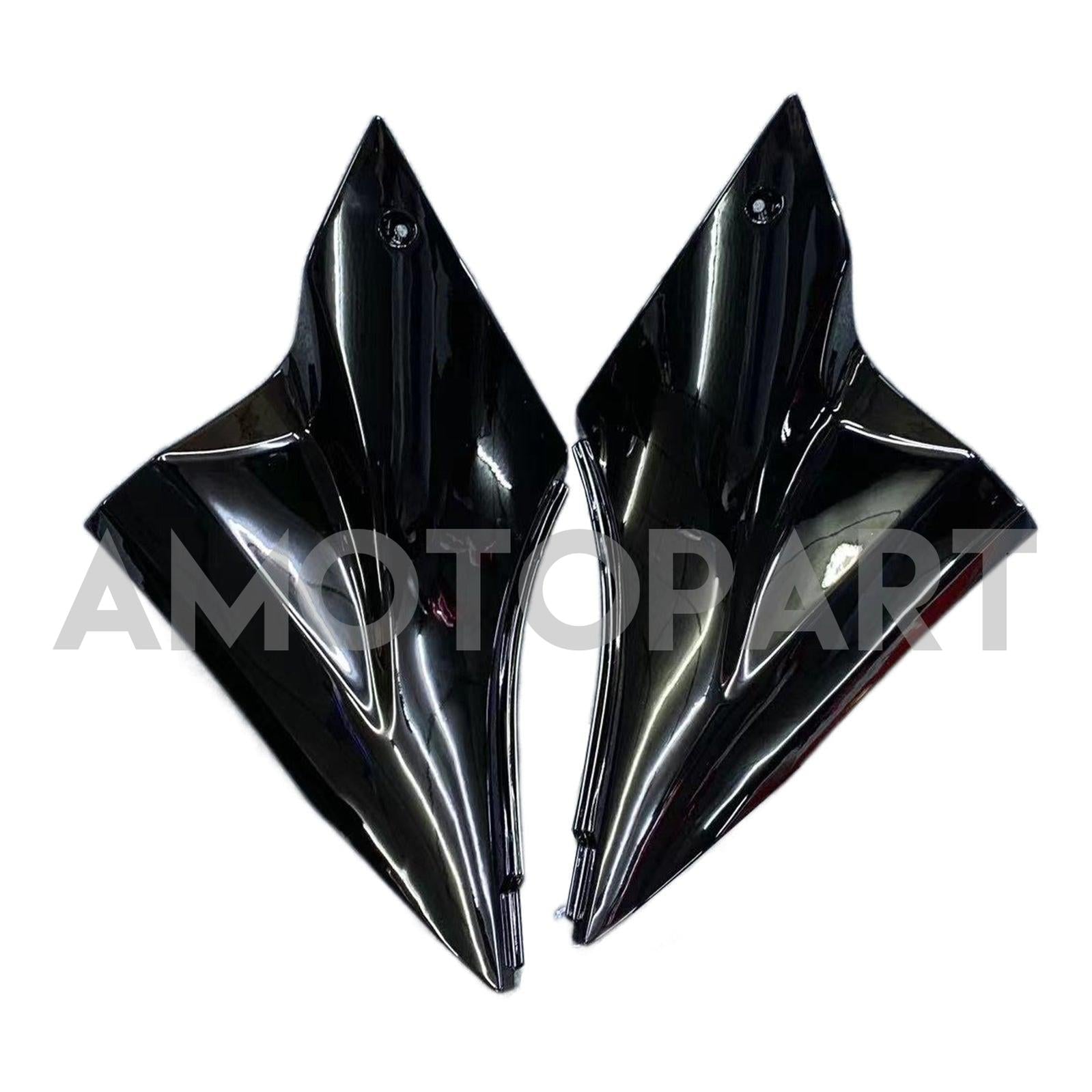 Amotopart 2006-2007 Kawasaki ZX10R Black Orange Fairing Kit