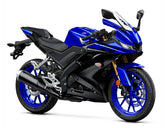 Amotopart 2019-2024 Yamaha YZF R125 Black Blue Fairing Kit