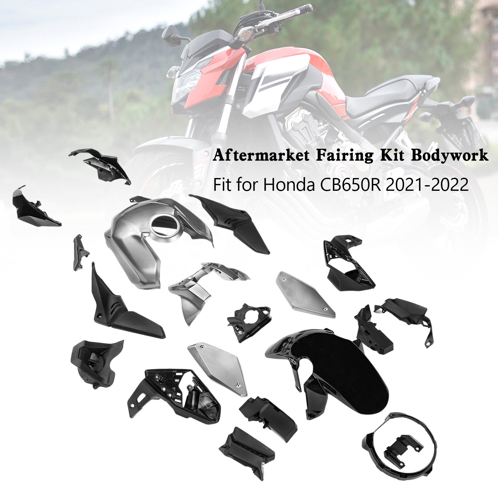 Collezione kit carena Amotopart (21-23) Honda CB650R2