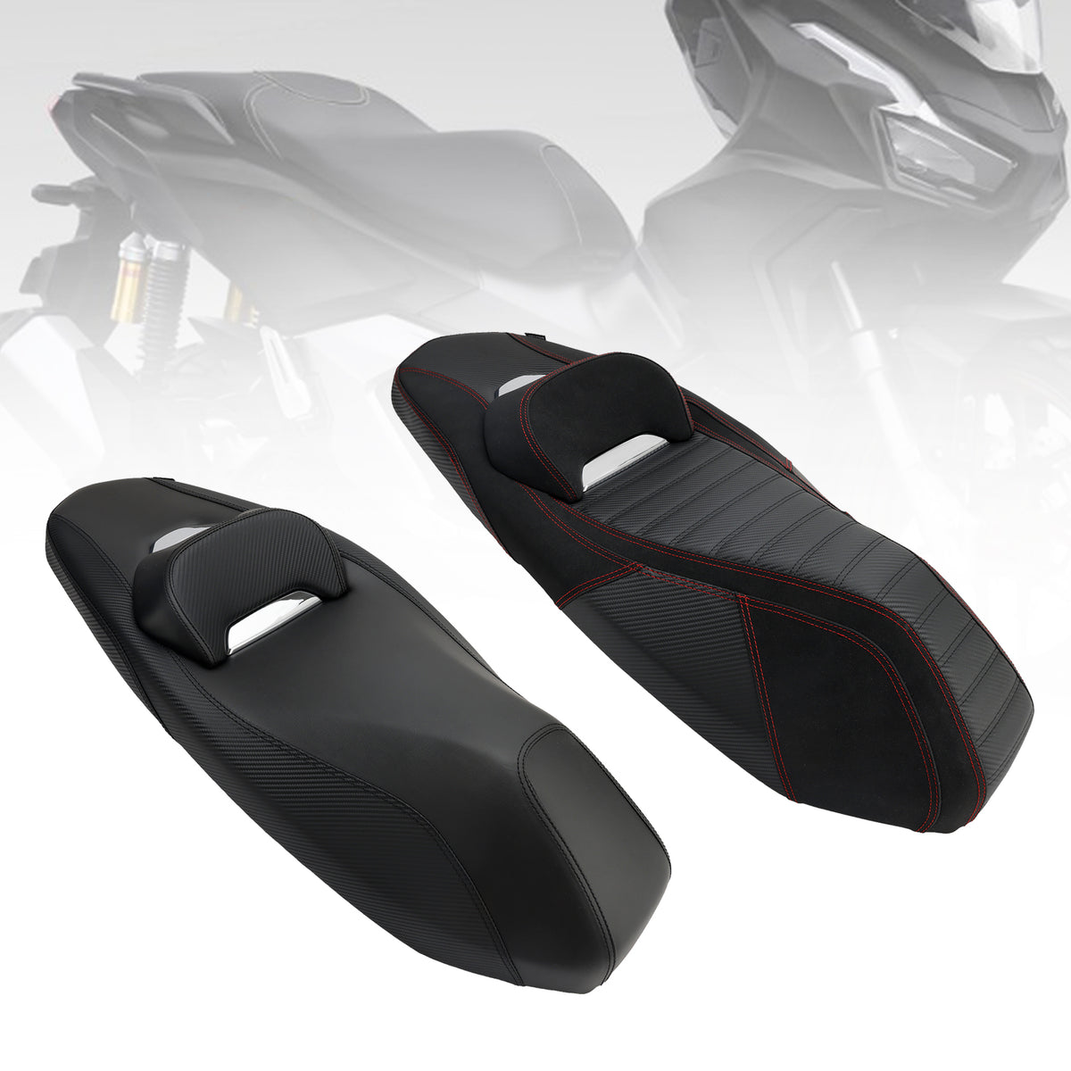 Front Driver Rider Seat Pillion Saddle Fits For Honda Adv160 Adv 160 22-23 Red