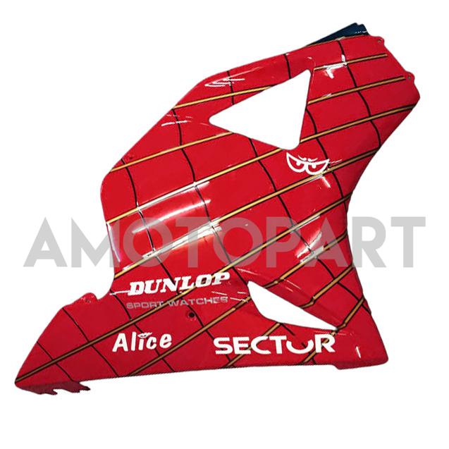 Amotopart 2002-2003 Honda CBR954 Red Gold Fairing Kit