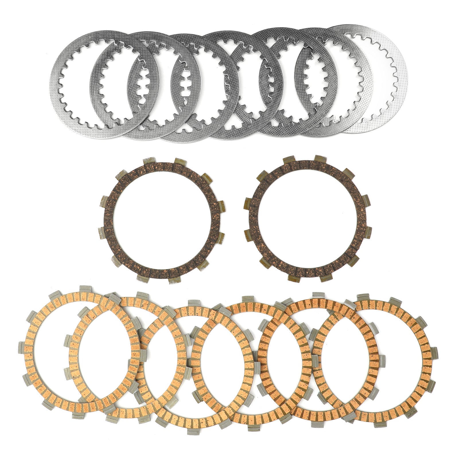 Yamaha FZ6 FZ6-N FZ6-NA FZ6-S FZ6-SS Clutch Kit Steel & Friction Plates