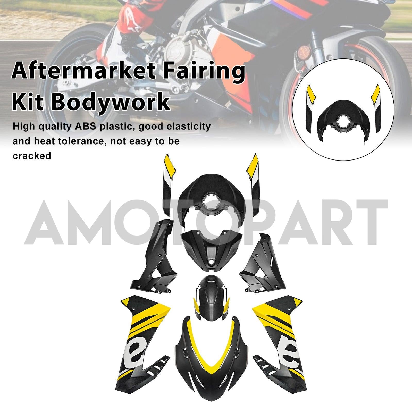 Amotopart 2024-2025 Aprilia RS457 Collection Fairing Kit