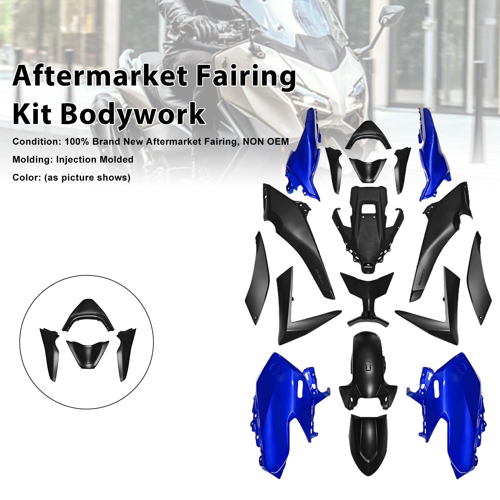Amotopart 2025-2026 Yamaha TMAX560 Fairing Kit Collection