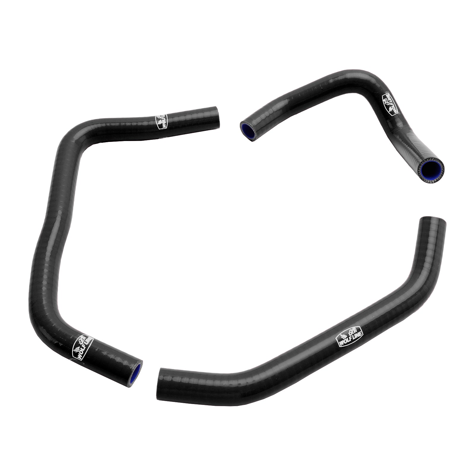 207⭐︎REVROS2004H 23-24 Kawasaki ZX4R ZX-4RR Silicone Radiator Coolant Hose Kit