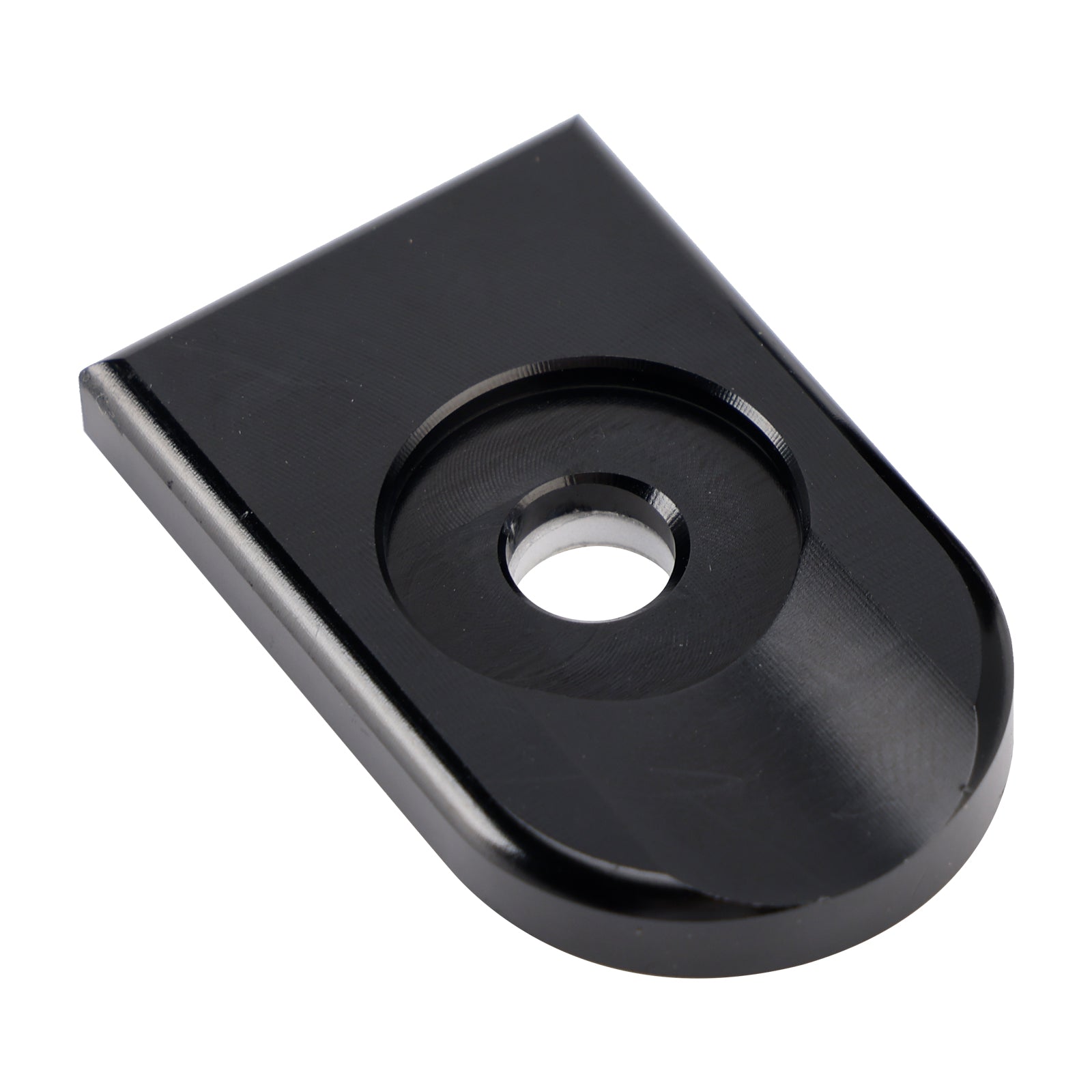 96-23 Touring Softail Dyna Knurled Seat Screw Bolt Mount Knob Cover Black