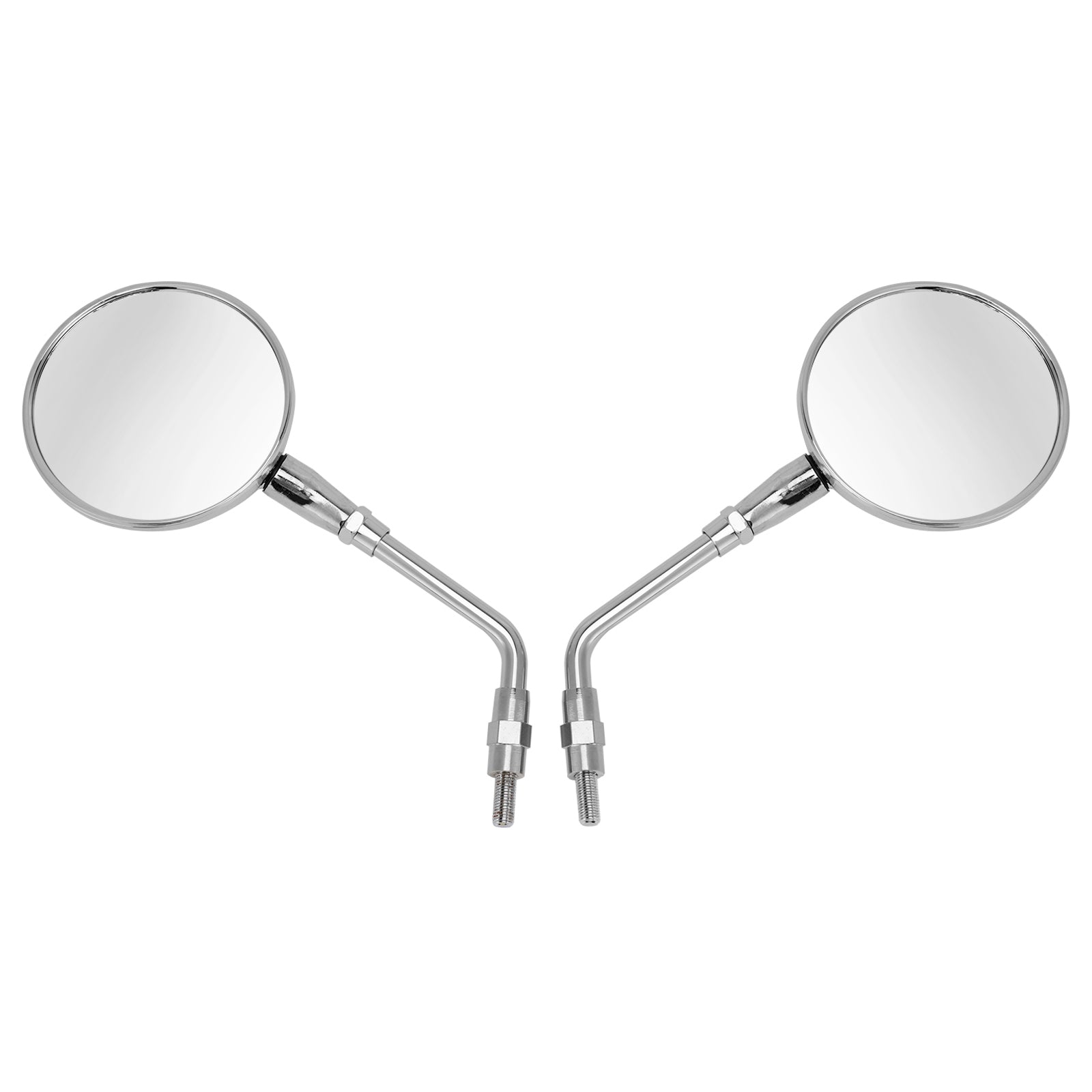 Honda VT100 GL1000 CB1300F CB500 Paire 10 mm Miroirs Chrome 88210-MCC-000