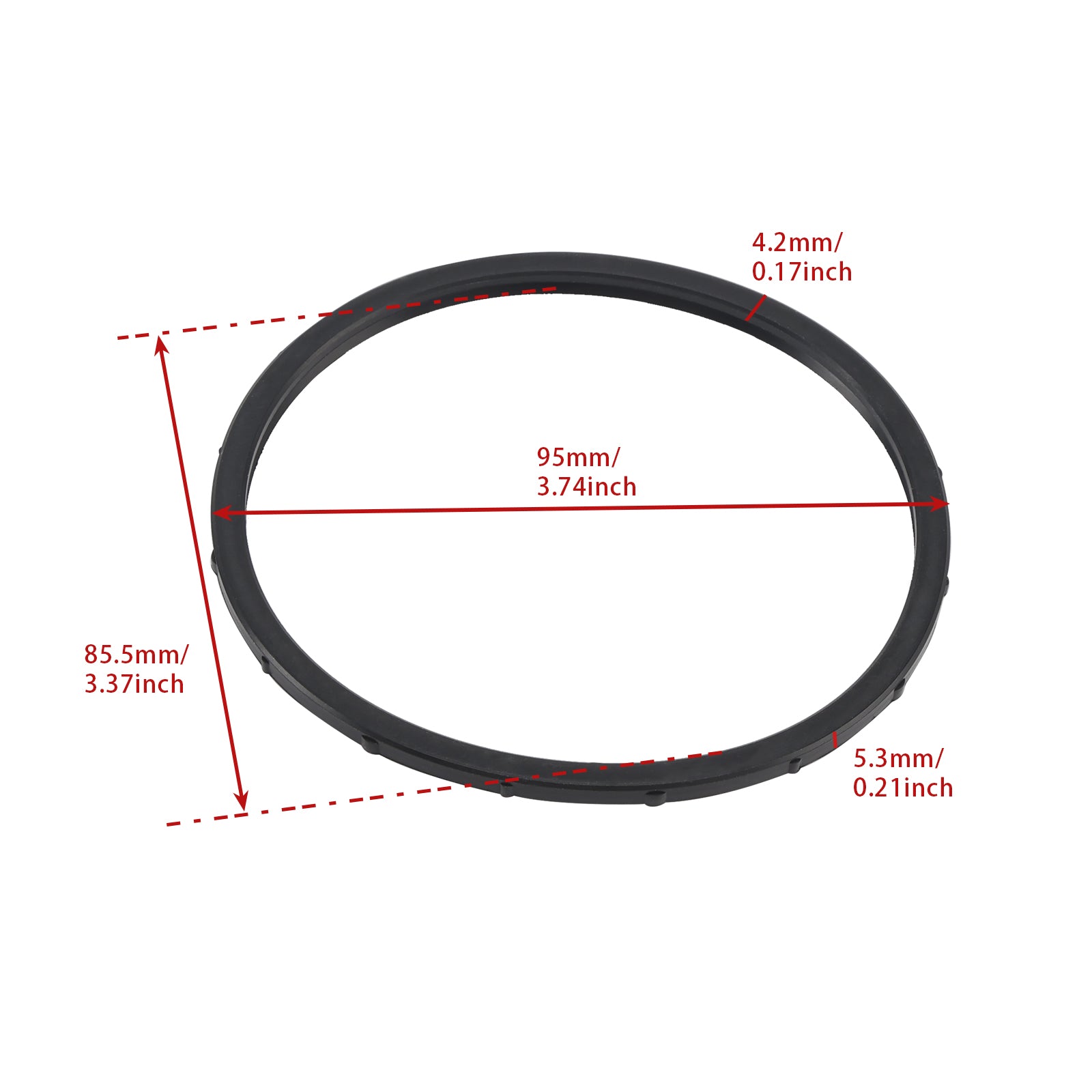 5x Yamaha MT-01 MT-03 XJ6 Diversion XVS FJR 1300 Fuel Pump Gaskets O-Ring