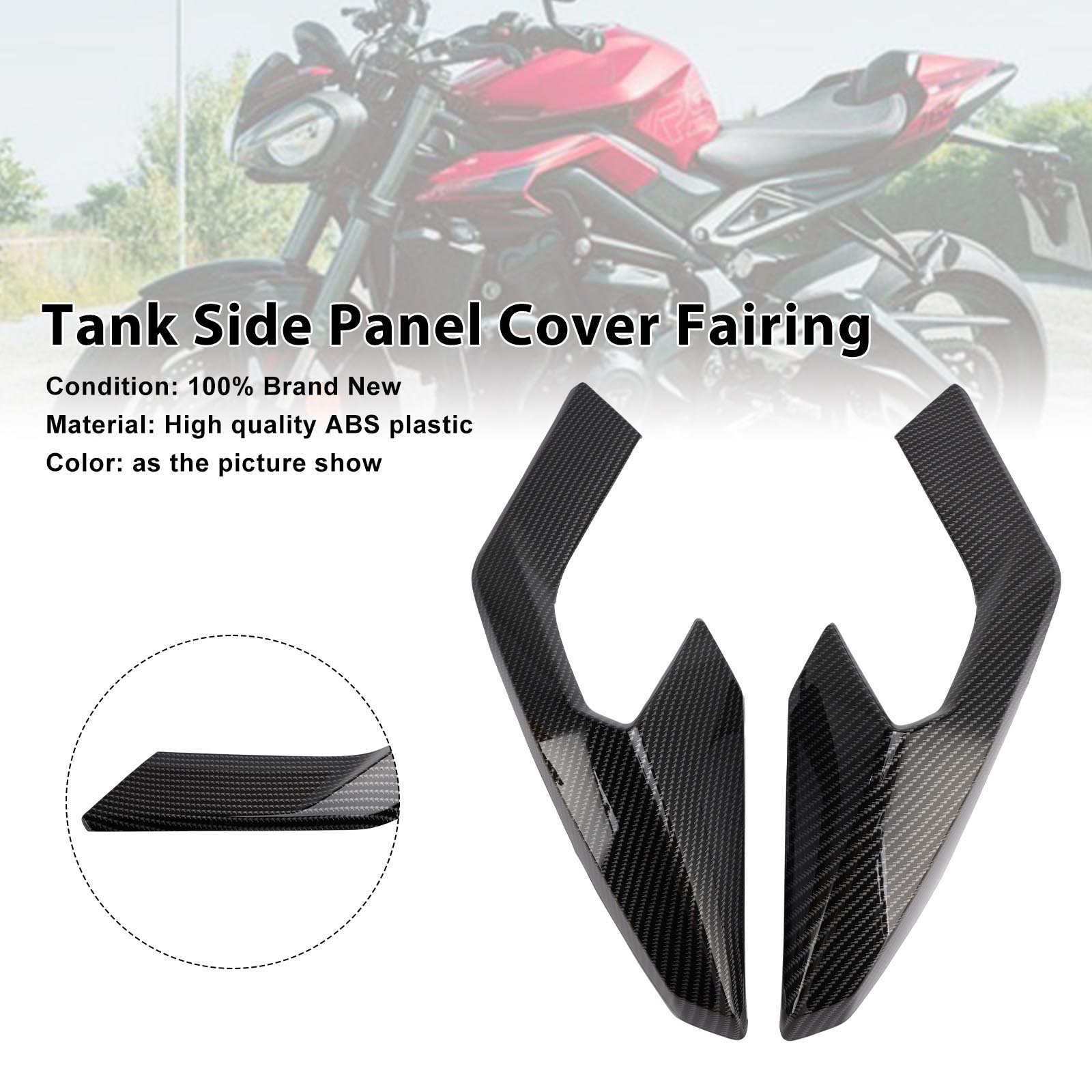 Street Triple 765 R/RS 2023-2025 Tank Side Cover Panel Fairing